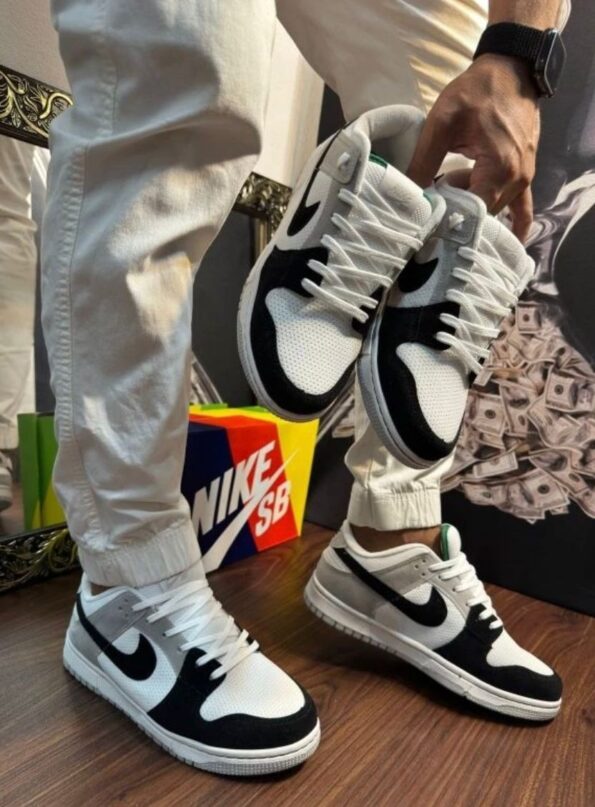 Nike SB Dunk - Cinza e preto - Image 2
